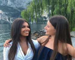 She visited Italy in July 2018 and also shared photographs of Lago Di Garda with her Instagram followers.